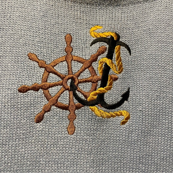 Nautical Themed Women’s Sweater - Picture 5 of 9